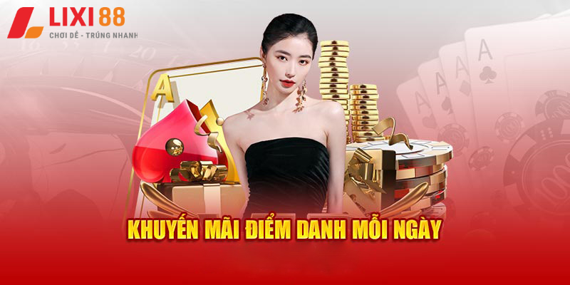 Khuyến mãi điểm danh mỗi ngày